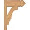 Ekena Millwork Balboa Arts & Crafts Smooth Outlooker, Western Red Cedar, 5 1/2"W x 12"D x 16"H OUT06X12X16BOA03SWR - alternate 3